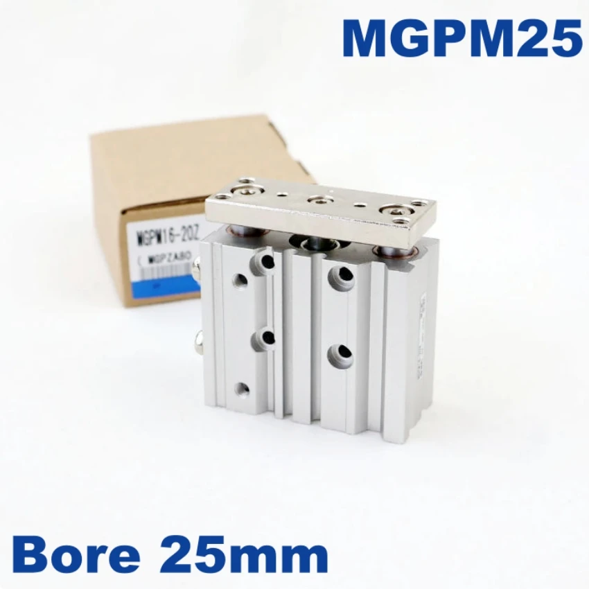 MGPM25 MGPM Original NEW Compact Guide Cylinder MGPM25-10Z MGPM25-30Z MGPM25-40Z MGPM25-20Z MGPM25-50Z MGPM25-75Z MGPM25-100Z