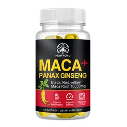 BBEEAAUU Ginseng Ginkgo Biloba Extract + Maca Extract Capsules Man Health Care Products