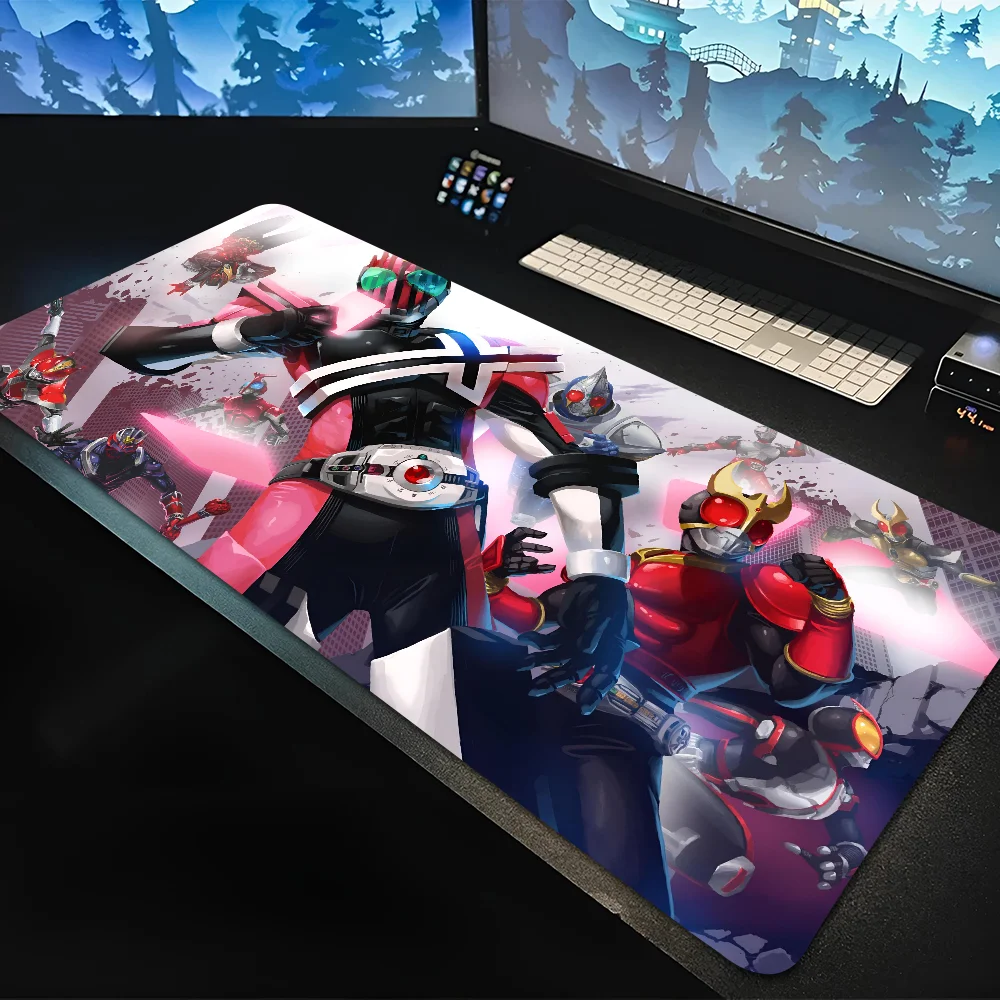 

1pc hot super hero Kamens Riders Non-slip Mouse Pad Suitable For Office Computers Laptops E-sports Game Desk Mats XXL Keyboard