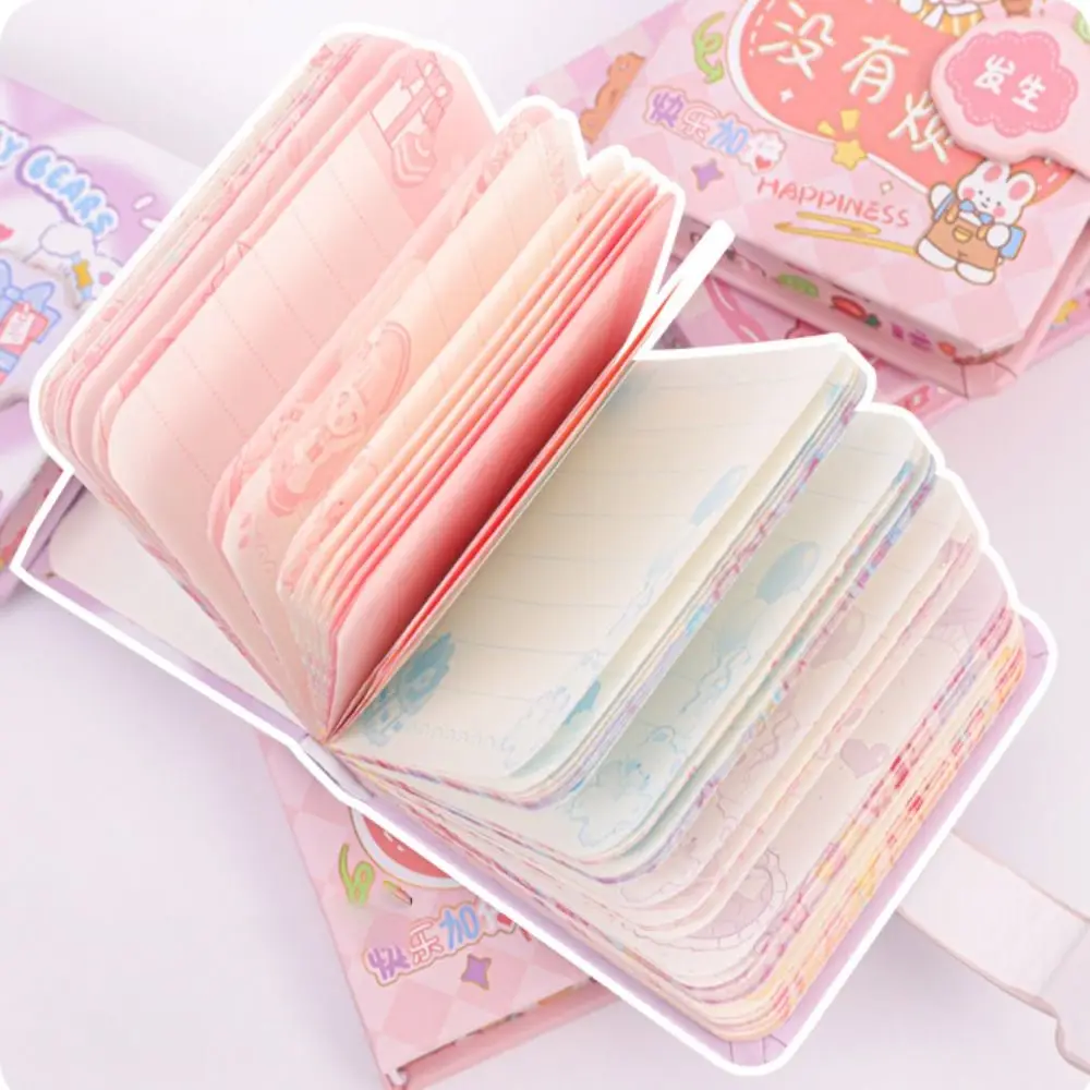 Mini Planner Notebook Cute Portable Kawaii Diary Notepad Cartoon School Supplies Student