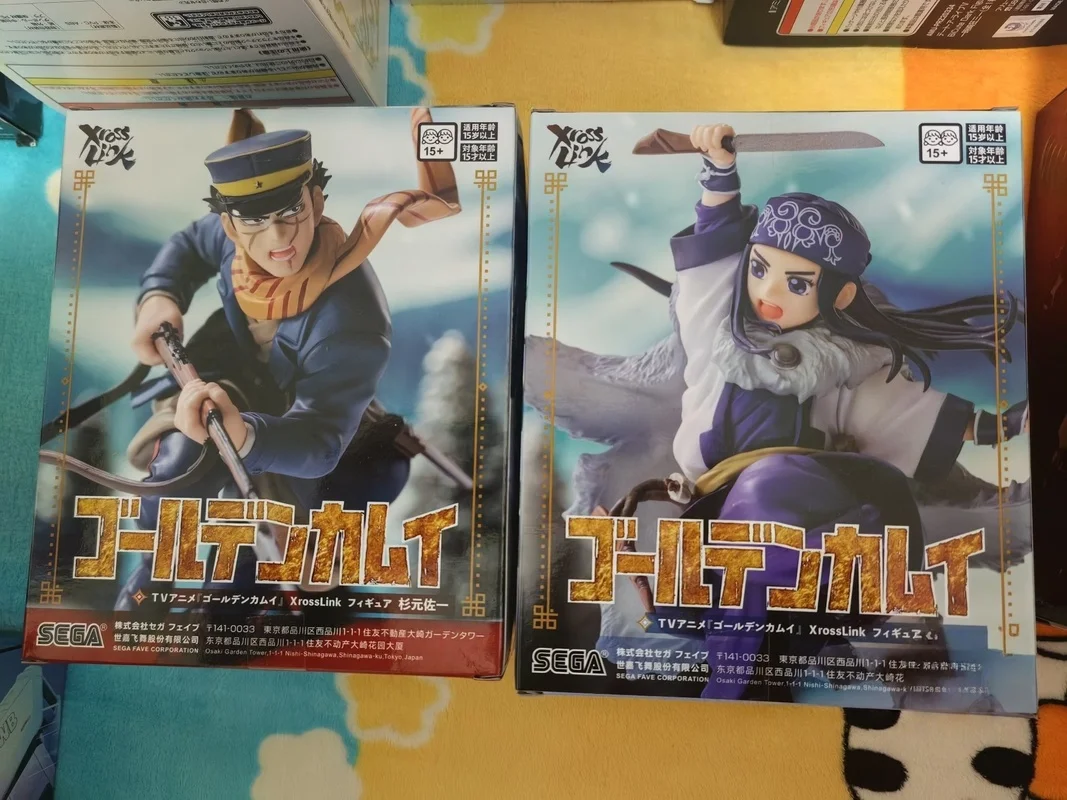 

Hot Original Sega Xross Link Golden Kamuy Asirpa Sugimoto Saichi Shiraishi Yoshitake Anime Figure Model Decoration Collection