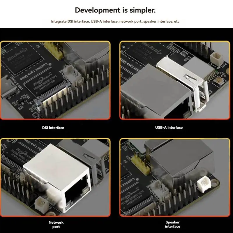 BAAG-Lyra Ultra RK3506B Module With 8GB EMMC, Audio And Display Integration, Absent Wifi6 And Poe Capabilities