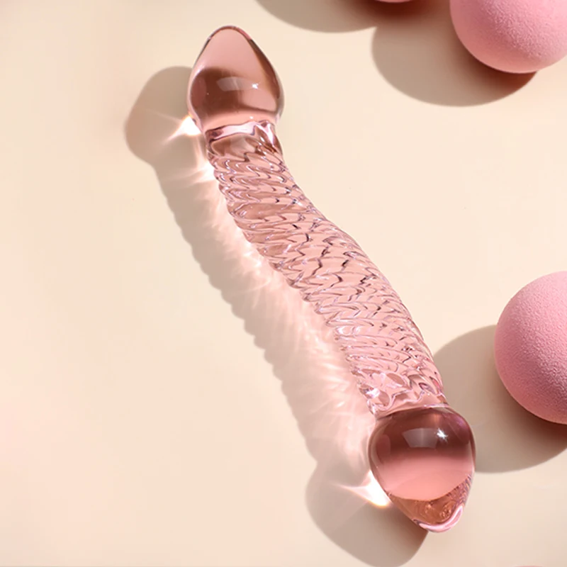 Dildo trasparente in cristallo strumento per la masturbazione delle donne Climax Penis Stick prodotti maschili Sexy giocattoli per adulti gayay