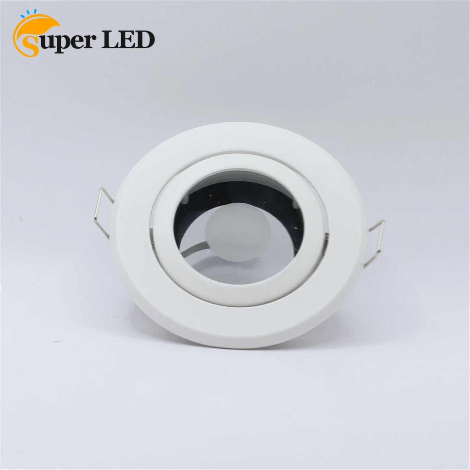 

GU10 MR16 Aluminum Adjustable Recessed Spot LED Downlight Frame Down Light Fixture Holder Fittings