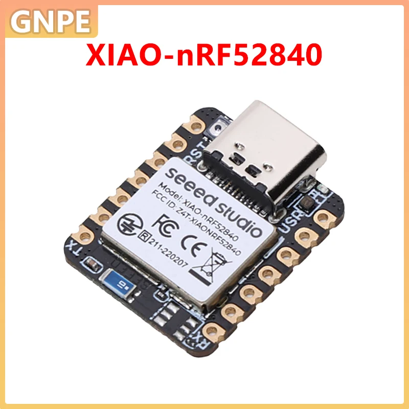 

Seeed Studio XIAO BLE nRF52840 Bluetooth5.4 Development Board With Antenna Support Arduino CircuitPython MicroPython