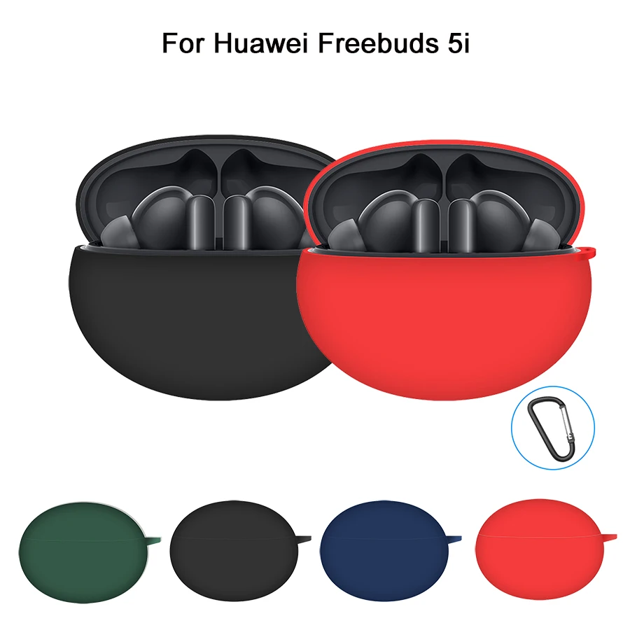 New Silicone Protective Case For Huawei Freebuds 5i Earphone Cases Cover For Huawei Freebuds 5i freebuds5i Cases