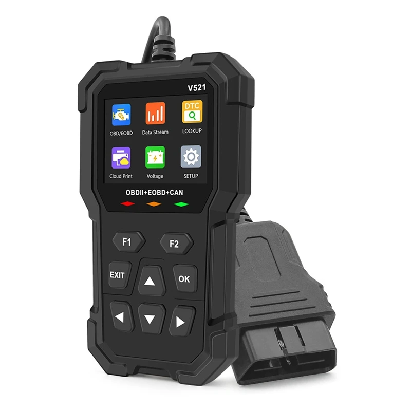 Newest OBD2 Car Diagnostic Scanner Tool Live Data Code Reader Clear Engine Fault Code Professional Mode