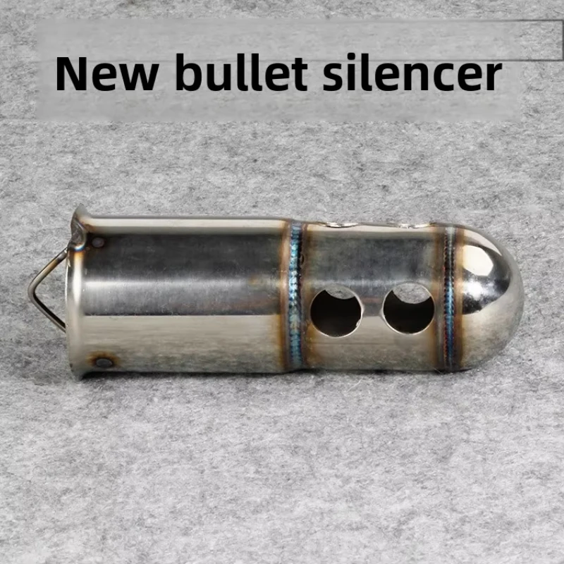 1pcs Motorcycle Exhaust Catalytic Noise Reduction Insert Sound Tuning Changer Universal Tailpipe Upgrade Kit