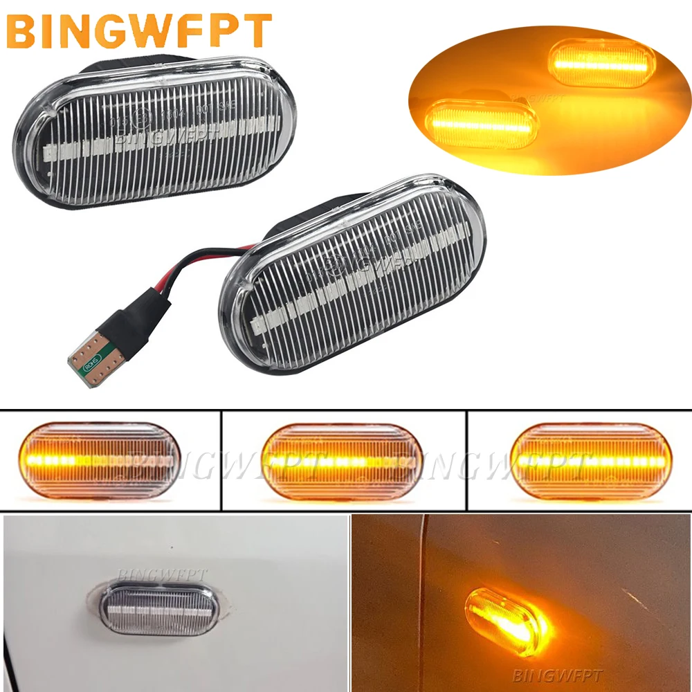 

Car Dynamic Side Marker LED Turn Signal Light For Nissan Cube Z11 Tiida C11 Note E11 NE11 Micra K12 NP300 Navara D40 Qashqai J10