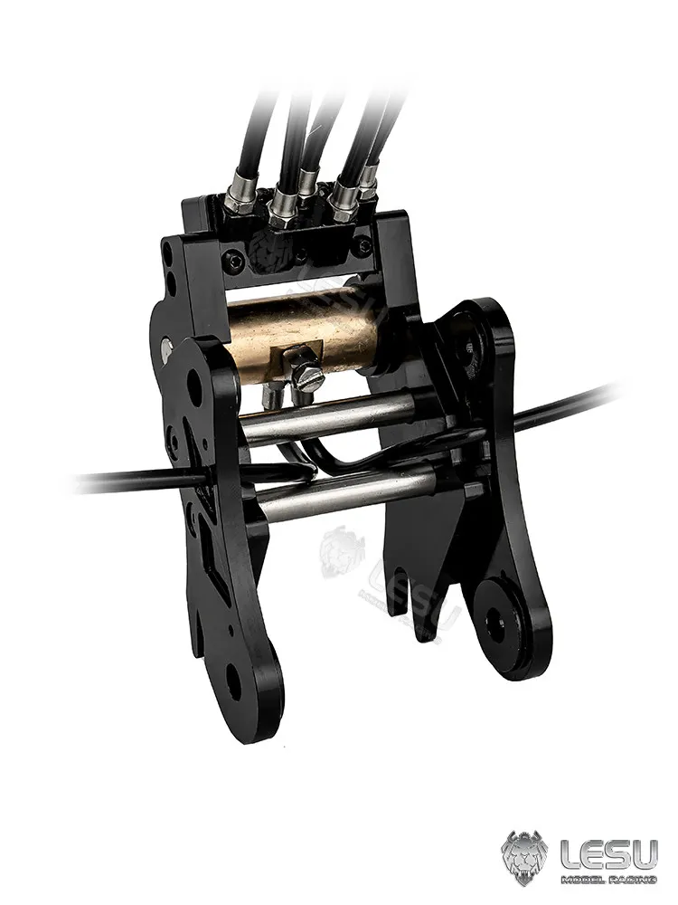RC 1/14 LESU Hydraulikbagger Metall-Schnellwechsler für Aoue Funkgesteuerte Bagger Schwere Maschinenmodelle LKW DIY-Teile – Detail 5