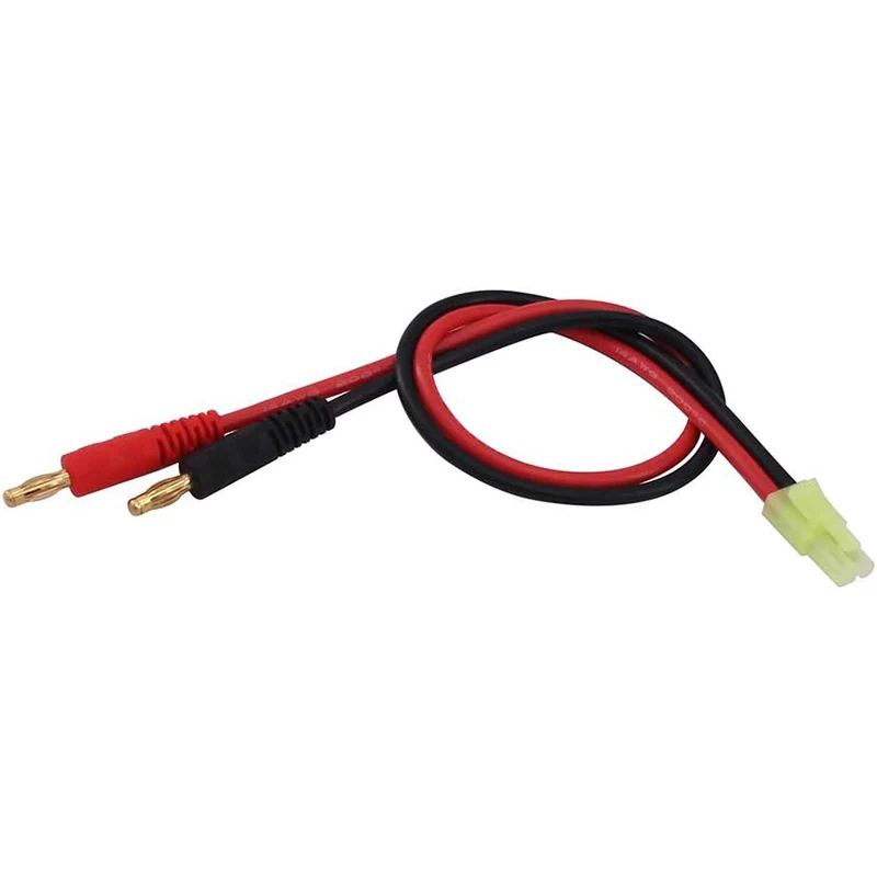 10 قطعة تاميا صغيرة إلى 4 مللي متر الموز التوصيل شاحن الرصاص 14AWG 300 مللي متر كابل شحن ل RC الطائرة بدون طيار طائرة يبو البطارية