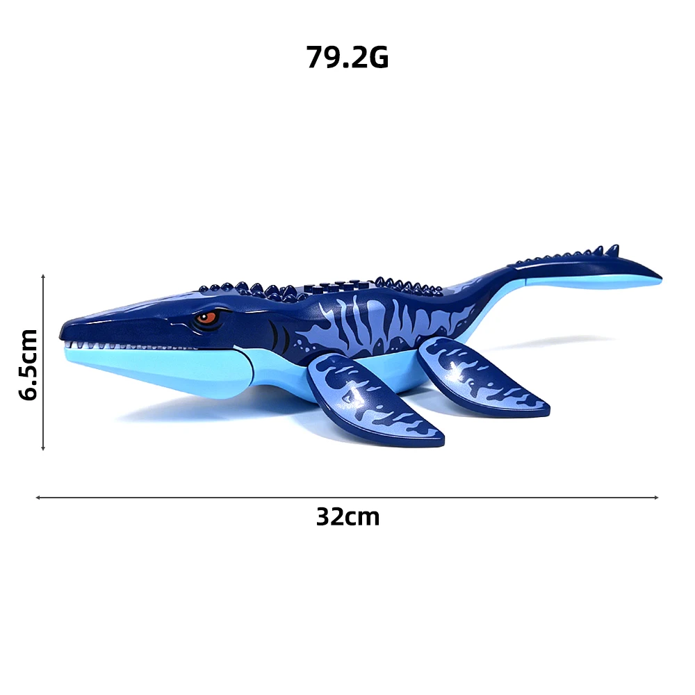 MOC Building Blocks Animal Set - Marine Reptiles Dogs Cats Pandas Chinese Dragon - Third-Party Accessories for Creative Construc