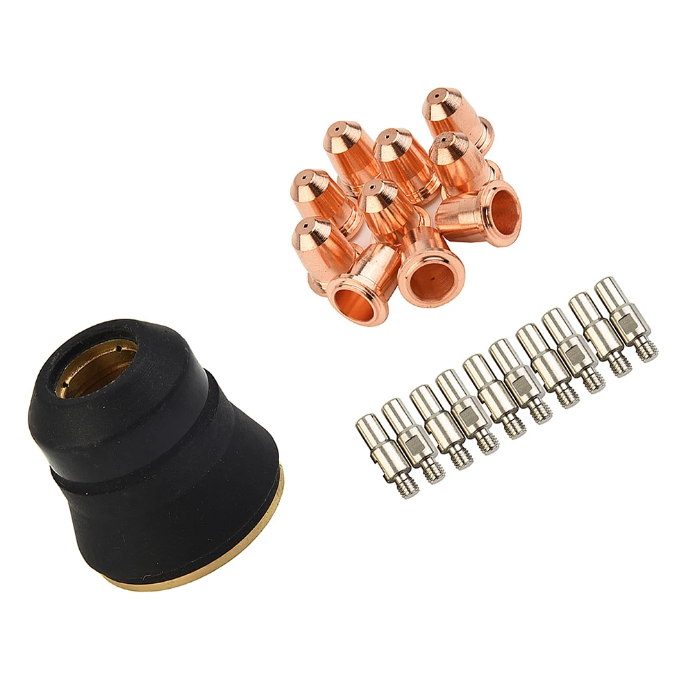 

Torch Plasma Electrode Retaining Cap Set Torch Consumables Accessories For Ergocut S30 S45 S54 PD0116-08 PR0110 Brand New