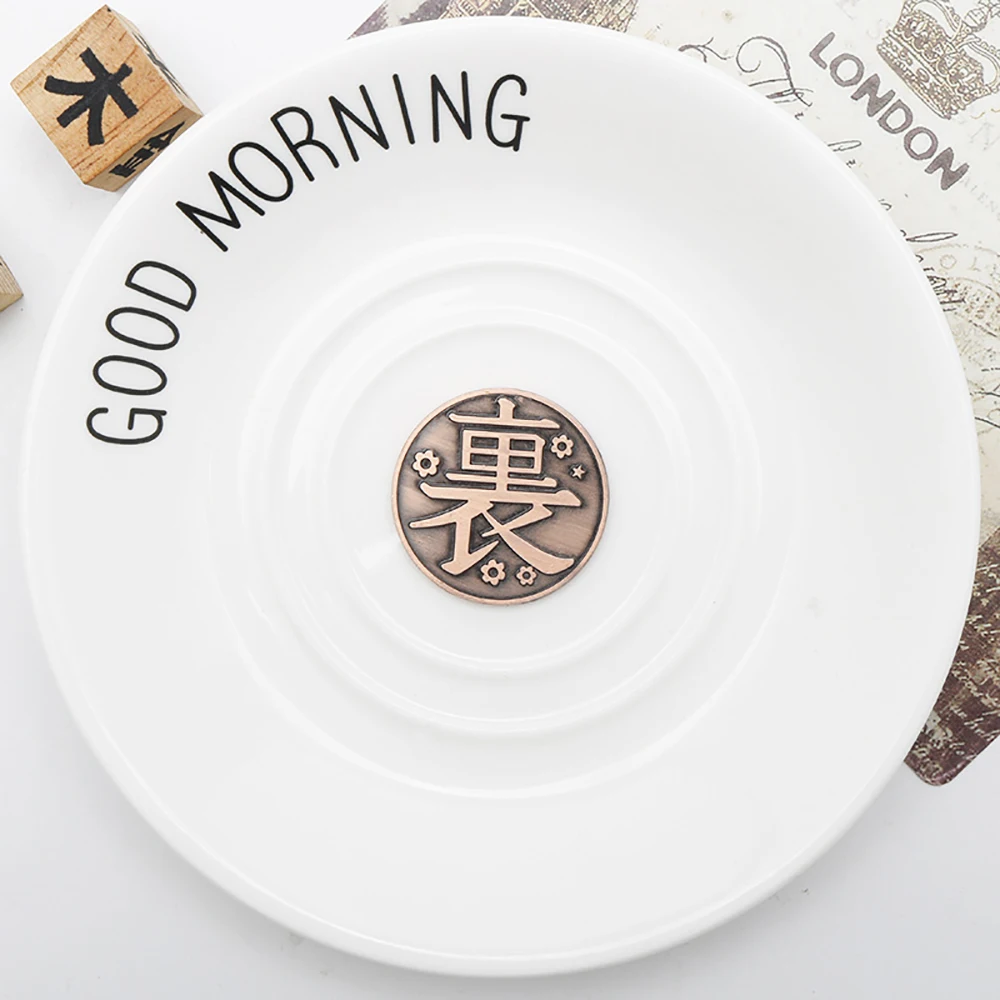 Ghost Kill Demon Coin Cosplay Anime Tanjiro Kamado Tsuguko Kanao Tsuyuri Costume Props Accessories Fans Gifts image 4