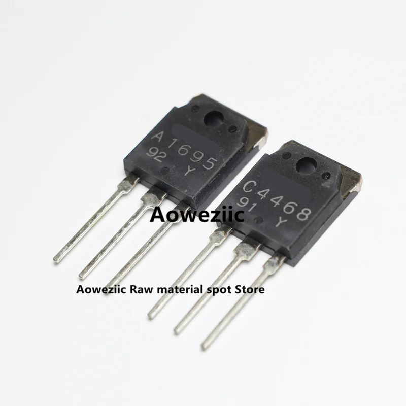 Aoweziic 2019+ 100% New Imported Original 2SA1695-Y 2SC4468-Y 2SA1695 2SC4468  A1695 C4468 TO-247 Power Amplifier Transistor