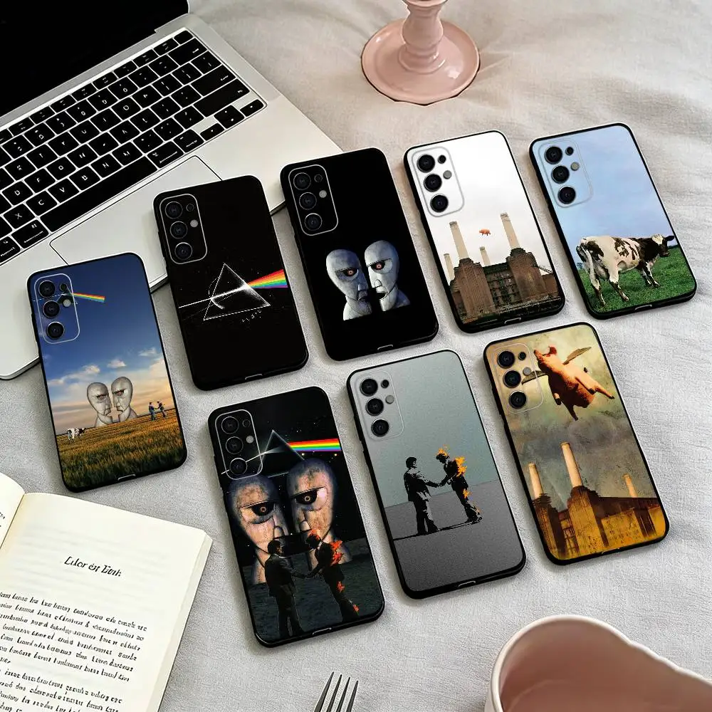 

P-Pink-ess F-Floyd-ess Phone Case Black Silicone Soft For Samsung S25,S24,S21,S22,S23,S30,Ultra,S20,Plus,Fe,Lite