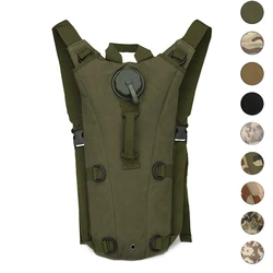 3L Bladder Water Bag Outdoor Tactical Hydration Pack Sport Riding Camel Bag Backpack Nylon Rucksack Camping Pack Bicycle Bag