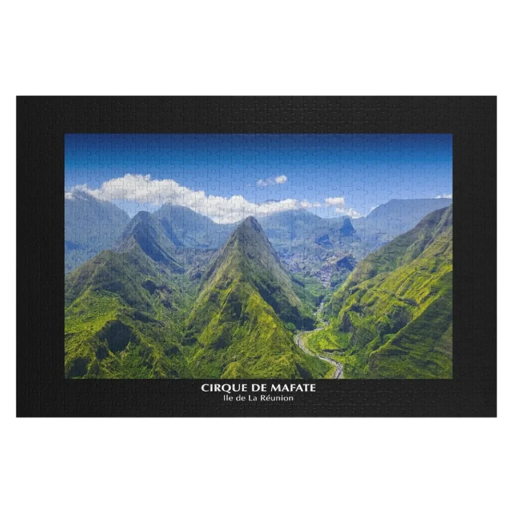 

The Cirque de Mafate in Reunion Island Jigsaw Puzzle Personalized Gift Christmas Toys Customized Picture Puzzle