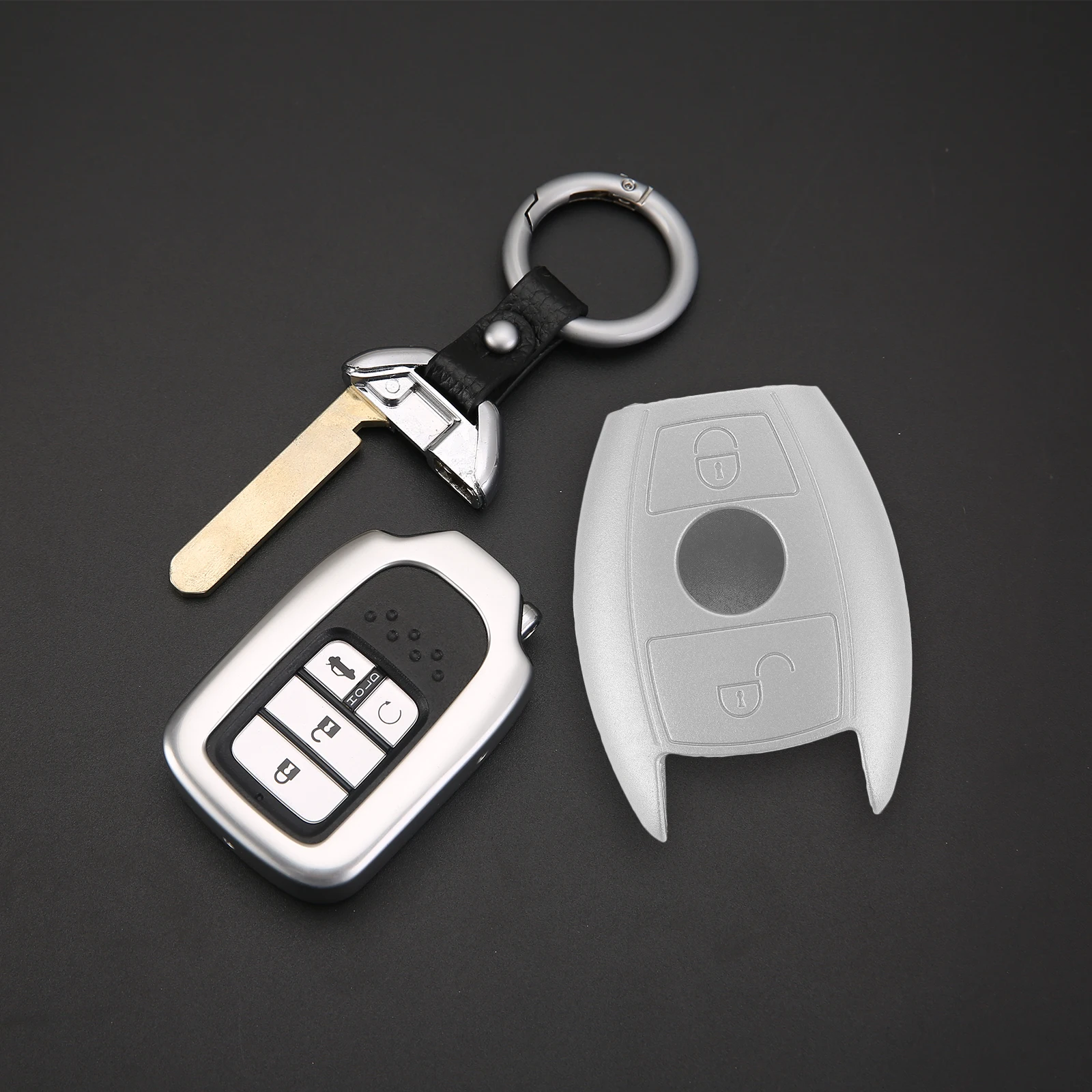 

Silicone Car Cover Durable Waterproof Fob Protector For Various Models Keychain Replacement Key Case Dirtproof Soft Key