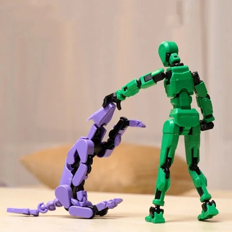 3D Printed Shapeshift Robot Mannequin Action Figure Multi-Jointed Movable Toy for Kids And Adults Parent-Children Games Gift