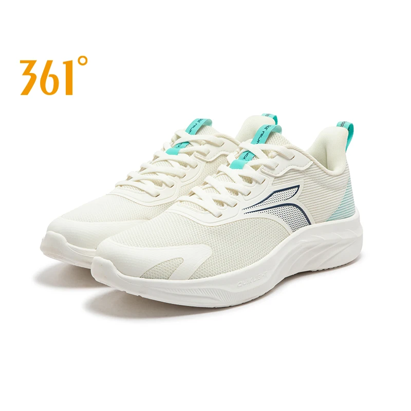 

361 Degrees Men Running Shoes Lightweight Mesh Cushioning Flexible Breathable Fluid Responsive Feel Snug Male Sneaker 672512220F