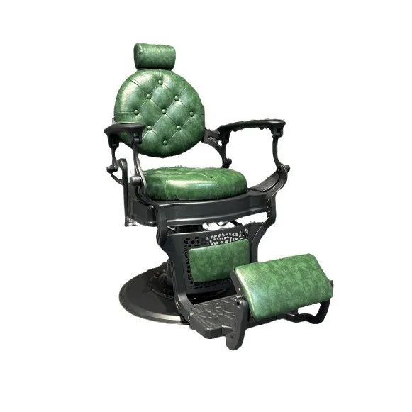 

Retro oil head chair Barber shop Hair salon Special reclining perm