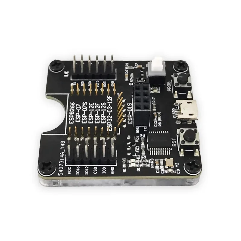 ESP8266 테스트 스탠드 프로그래머 ESP-C3-12F 버너, 원키 다운로드 가능, 지지대 Ai-Thinker ESP-12S/12F/12E/07S/07/01S/01