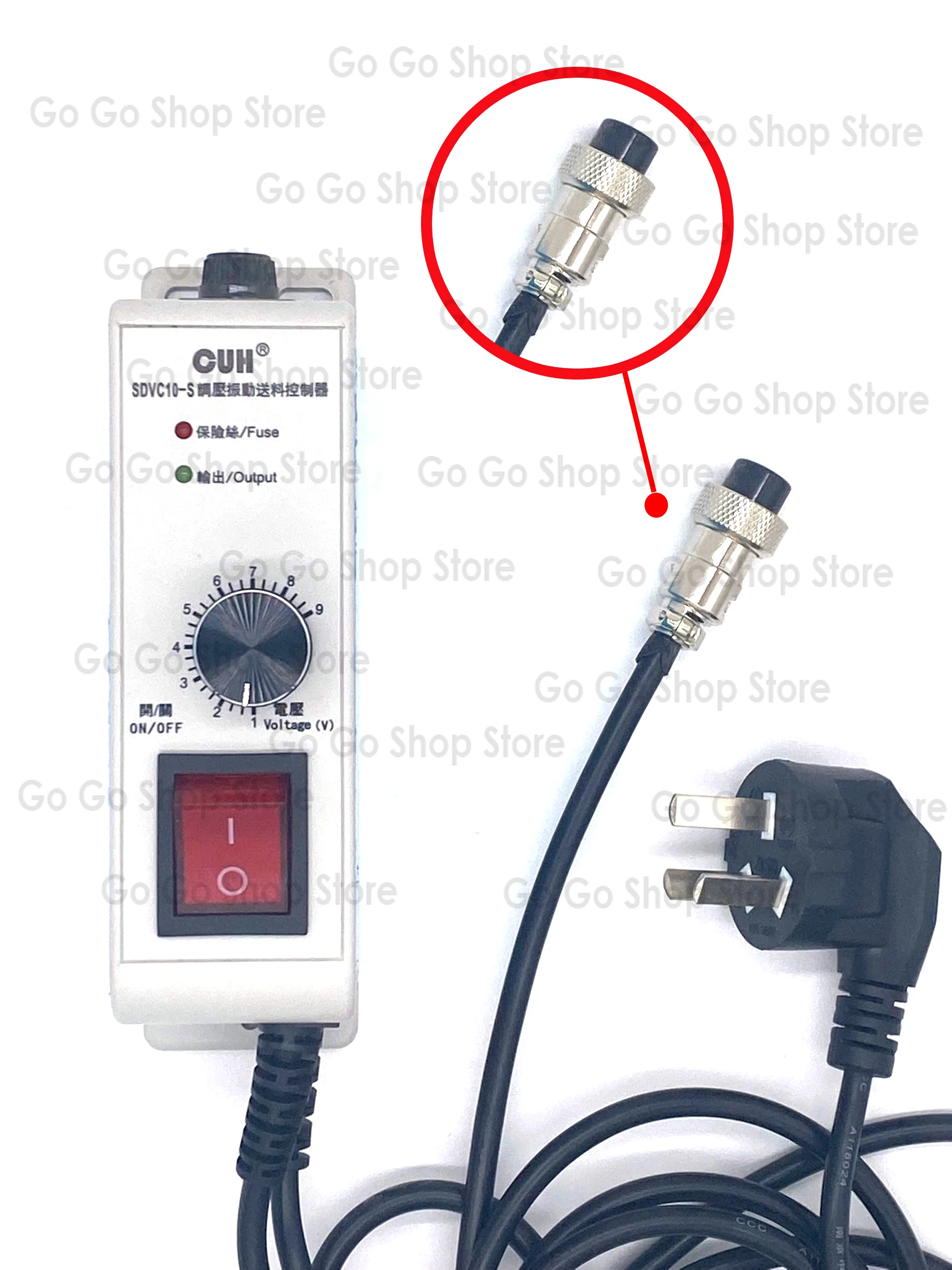 

Тип корпуса S SDVC10-S Контроллер подачи вибрации с регулировкой напряжения