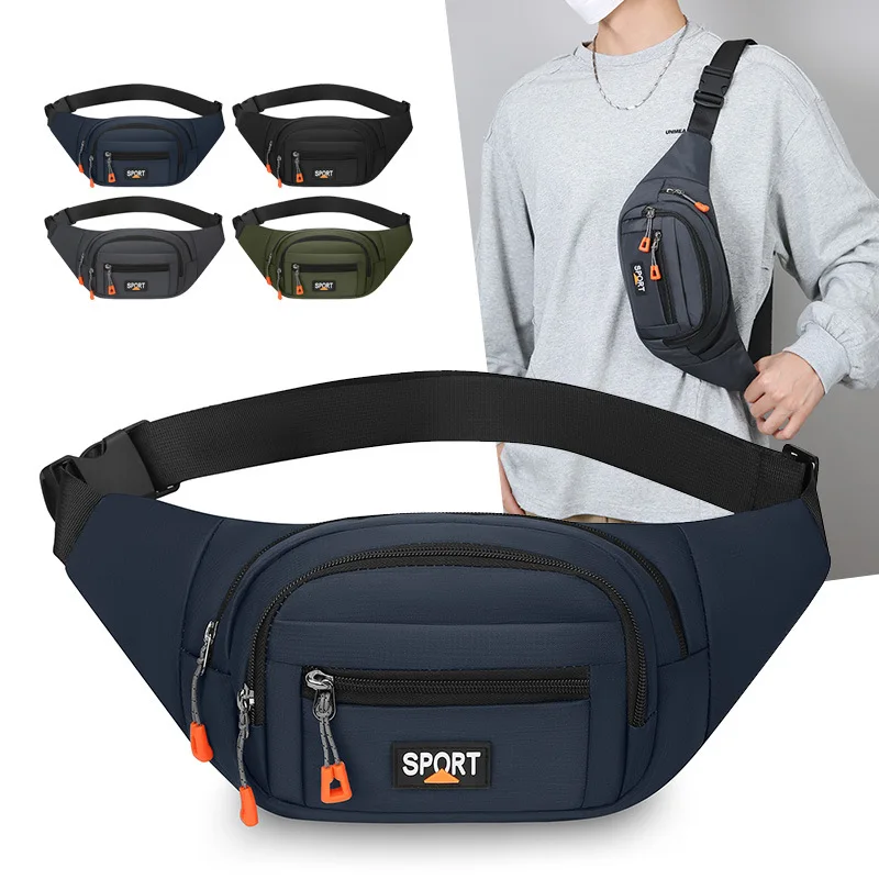 

Waterproof, lightweight, multi-functional outdoor chest bag with multiple compartments and large capacity cash register bag