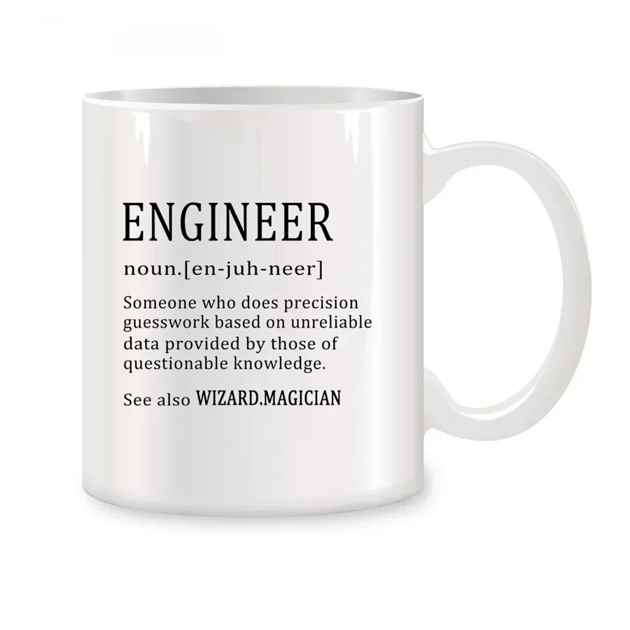 Engineer Someone Who Does Precision Mugs For Student New Licensed Birthday Gifts Novelty Coffee Ceramic Tea Cups White 11 oz mug