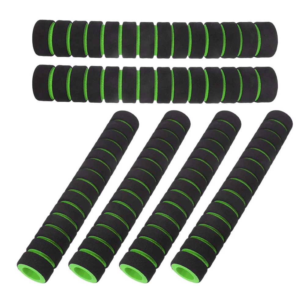 

3 Pairs Kayak Colorful Sponge Grips Absorbent Paddle Wraps Non-slip Cover 2250X350X350CM Accessories Green Handle Child