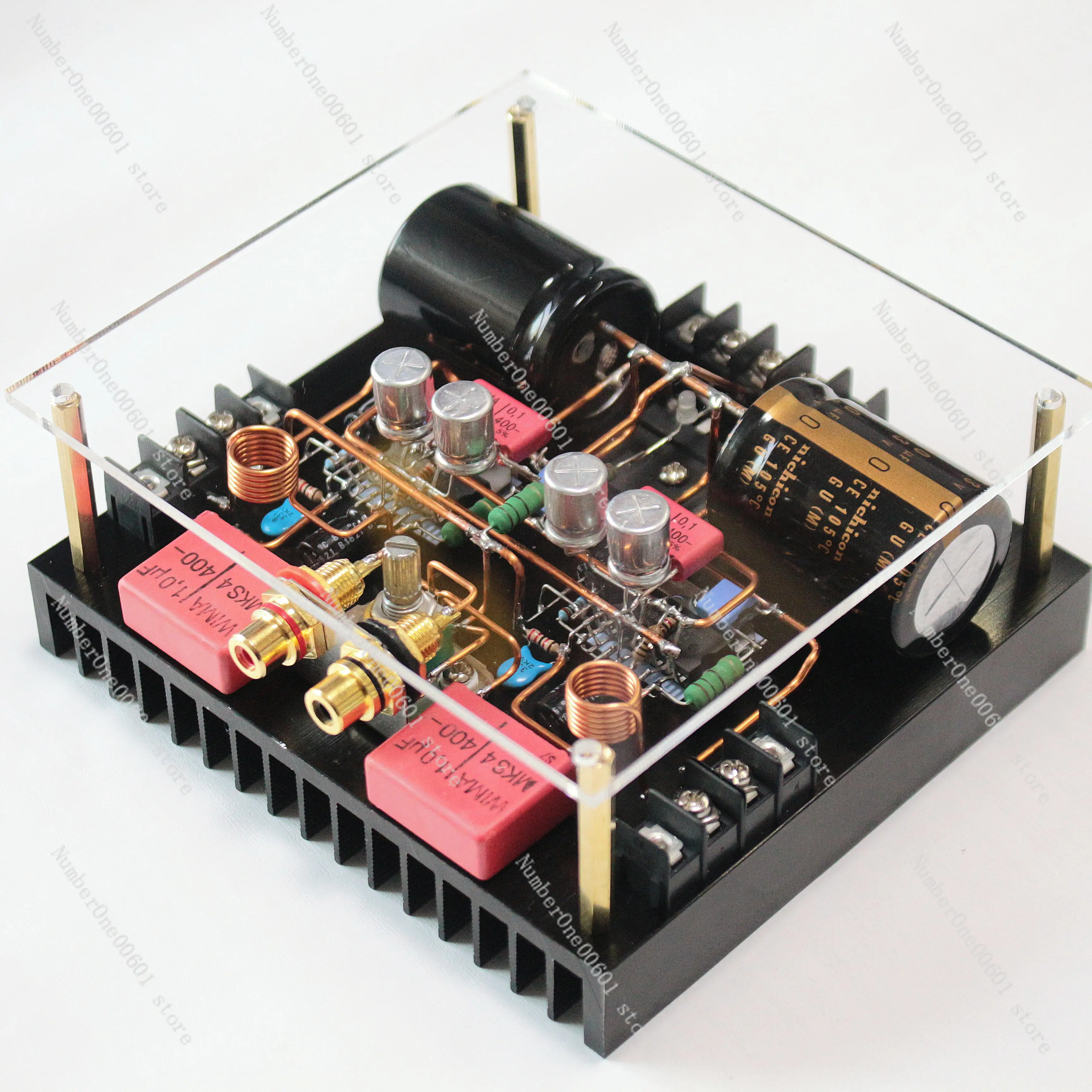 TDA7293/lm4780/LM3886 scaffolding amplifier, poisonous sound scaffolding, no transformer including potentiometer