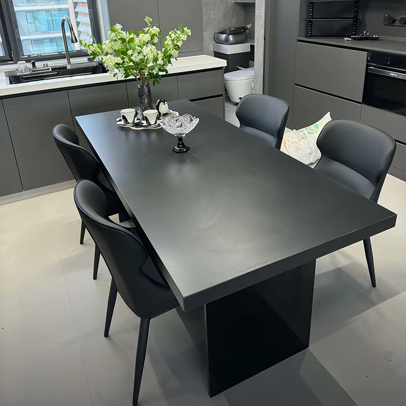 

Postmodern Designer Dining Table Service Writing Center Console Dining Table Modern Nordic Service Muebles Unique Furniture