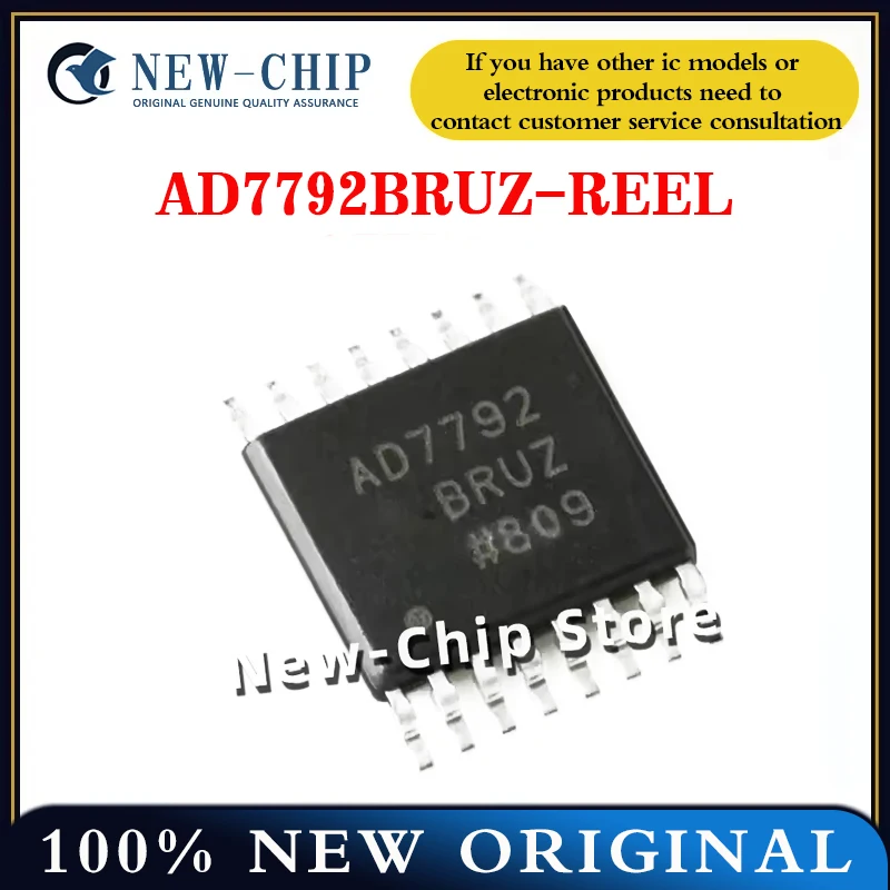 

2 шт./лот-50 шт./лот AD7792BRUZ-REEL TSSOP16 Новый оригинальный AD7792BRU