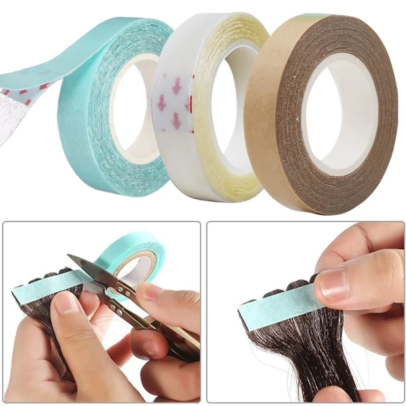 3yards Lace Wig Tape Waterproof Lace Front Support Tape Double-Sided Adhesive Tape for Wigs Toupees Hair Extension Hair System