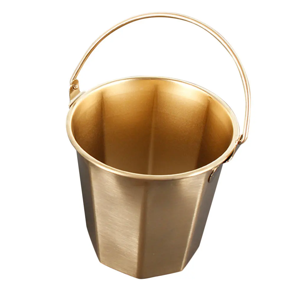 

Large Capacity Stainless Steel Bucket Heavy Duty Metal Water Storage Container for Home Farm Kitchen Restaurant Use