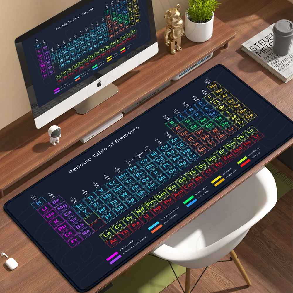 

Periodic Table Of Elements auxiliary learning Mouse Pad Gaming Keyboard Office Computer Mausepad Gamer PC Accessiores Desk Mat