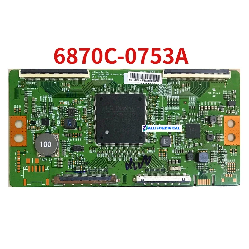 New Original for LG V18 UHD 120HZ Tcon TV Board 6870C-0753A 43/49/55/65inch