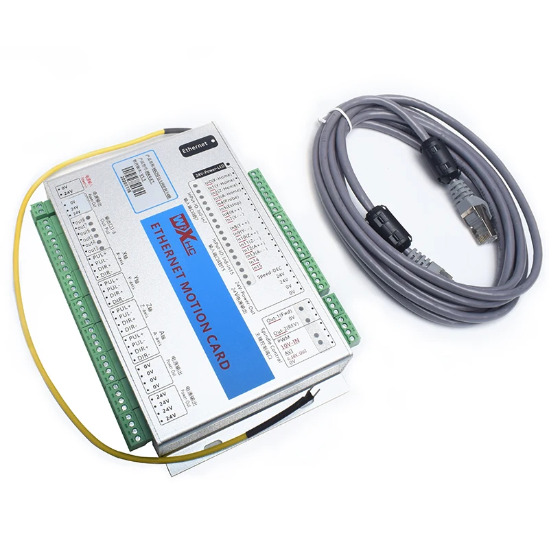 XYZA 4 Axis Mach3 Cnc Router Used Ethernet Controller Lan Mach3 Controller Mach3 Cnc Control Card