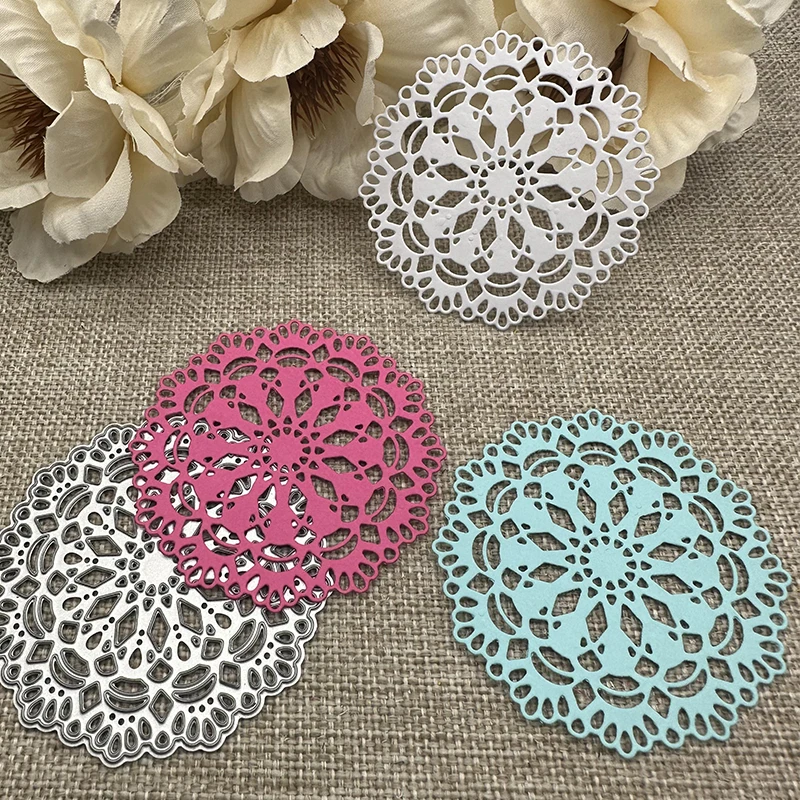 Flower disc decoration Metal Cutting Dies Stencils For DIY Scrapbooking Decorative Handcraft Die Cutting Template Mold