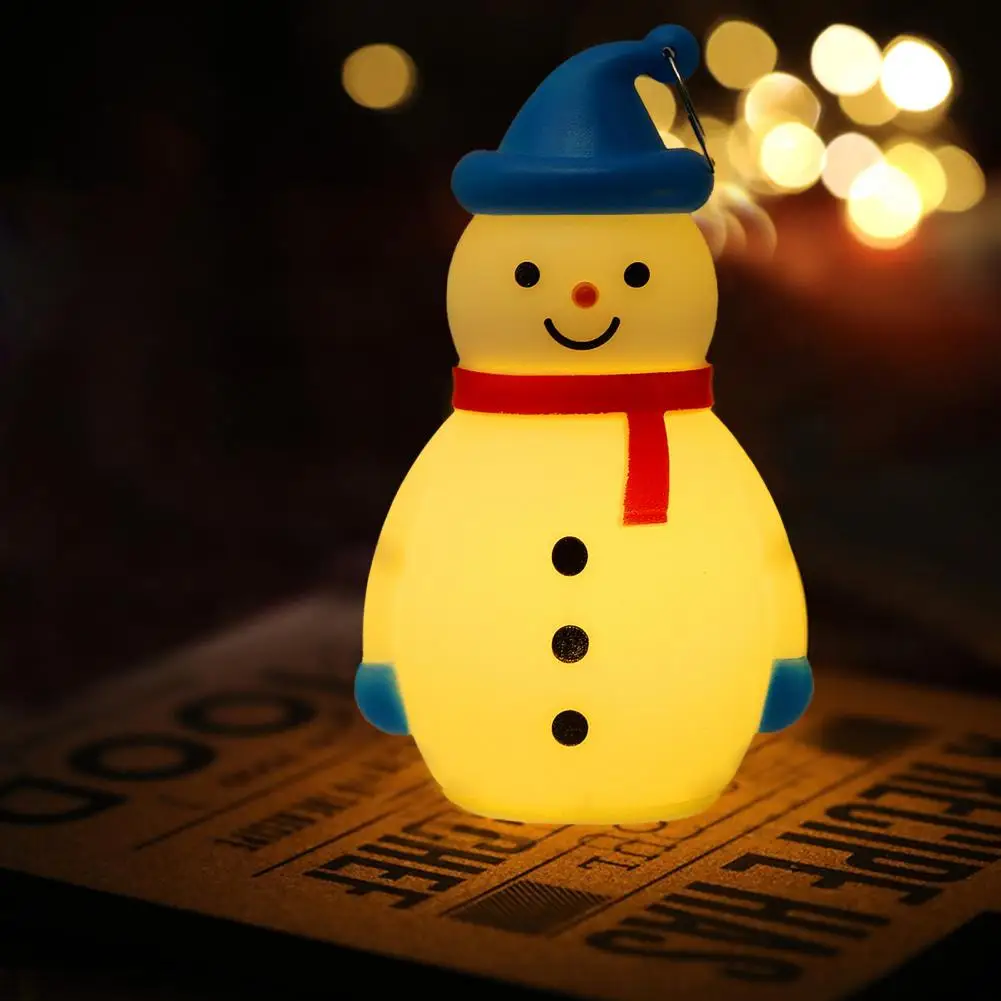 Christmas Snowman Night Light Snowman Night Light for Christmas Decoration Festive Battery-operated Led Snowman for Christmas