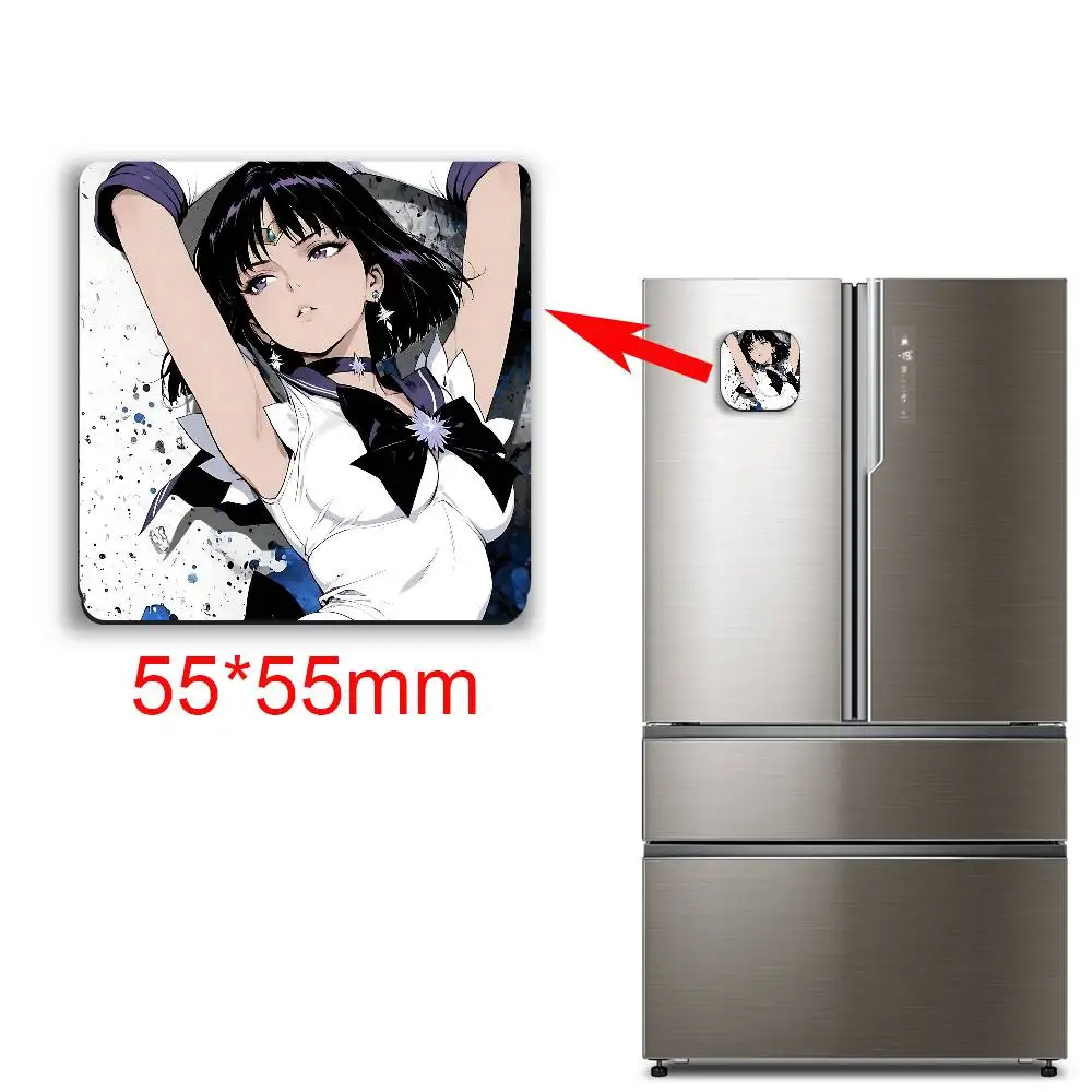 Usagi Tsukino Sailor Moon Saturn BestSelling Refrigerator Magnetic Sticker Fridge Magnets Adhesive to Metal Surfaces Leaves