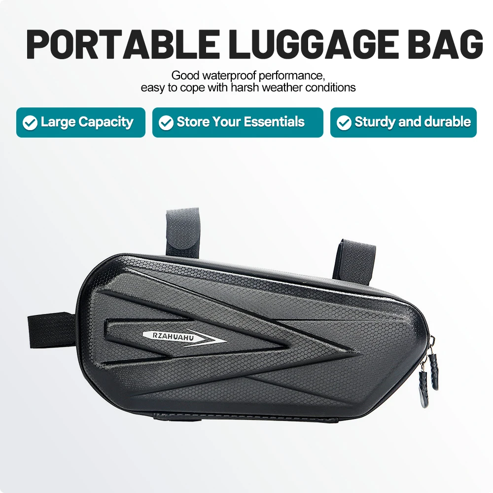 Universal Hard Shell Motorcycle Saddle Bag Motorbike Side Pannier Frame Luggage Hanging Tool Storage Bag Motorcycle Travel Bag