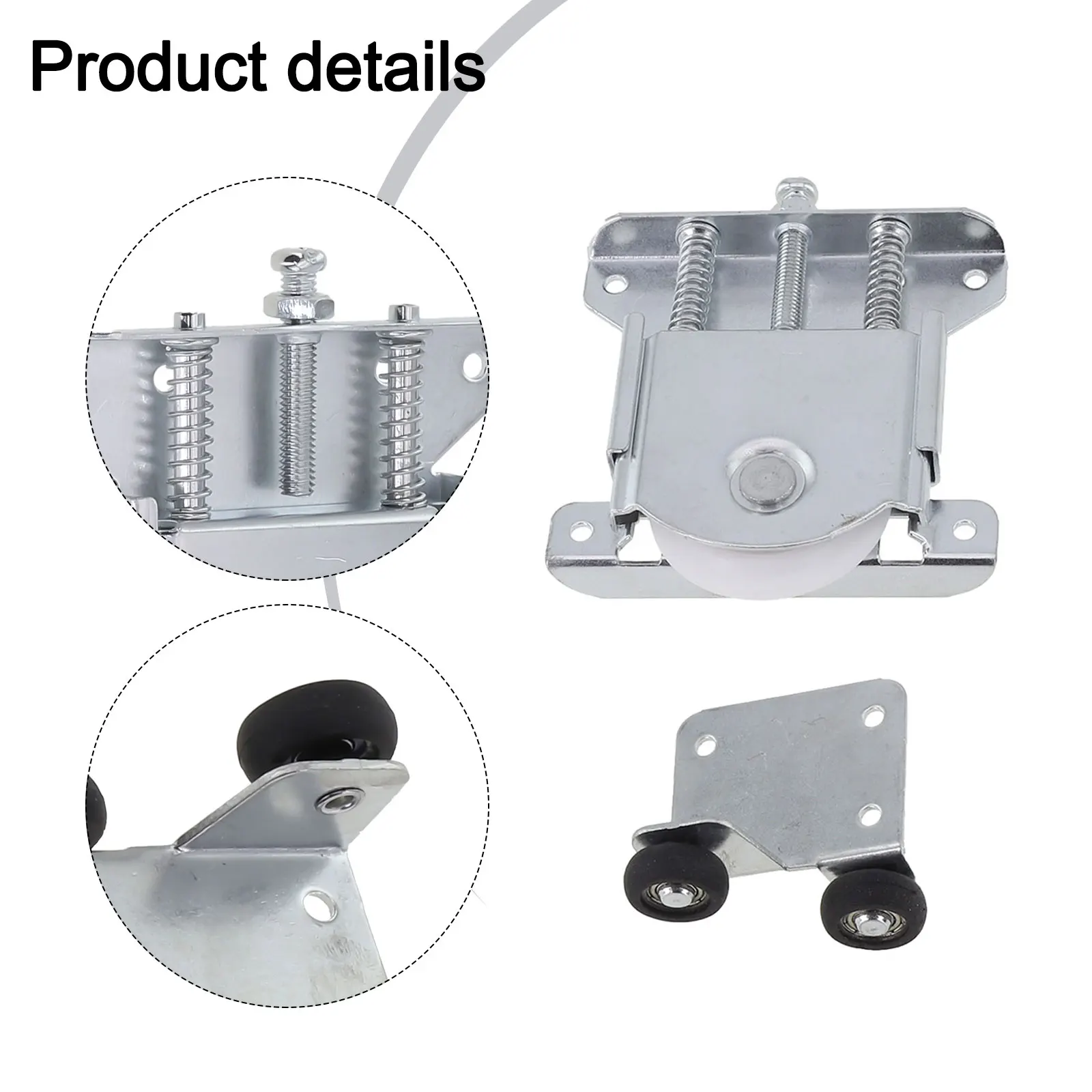 

Color Silver Sliding Door Wheel Smooth Operation Stable Performance Versatile Applications Noise Reduction Design