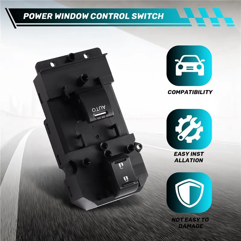 【Top Sale !!】For Honda Spirior 2009-2014 AUTO Power Window Control Switch Button 35760-T6D-H11 35760-TP5-H11