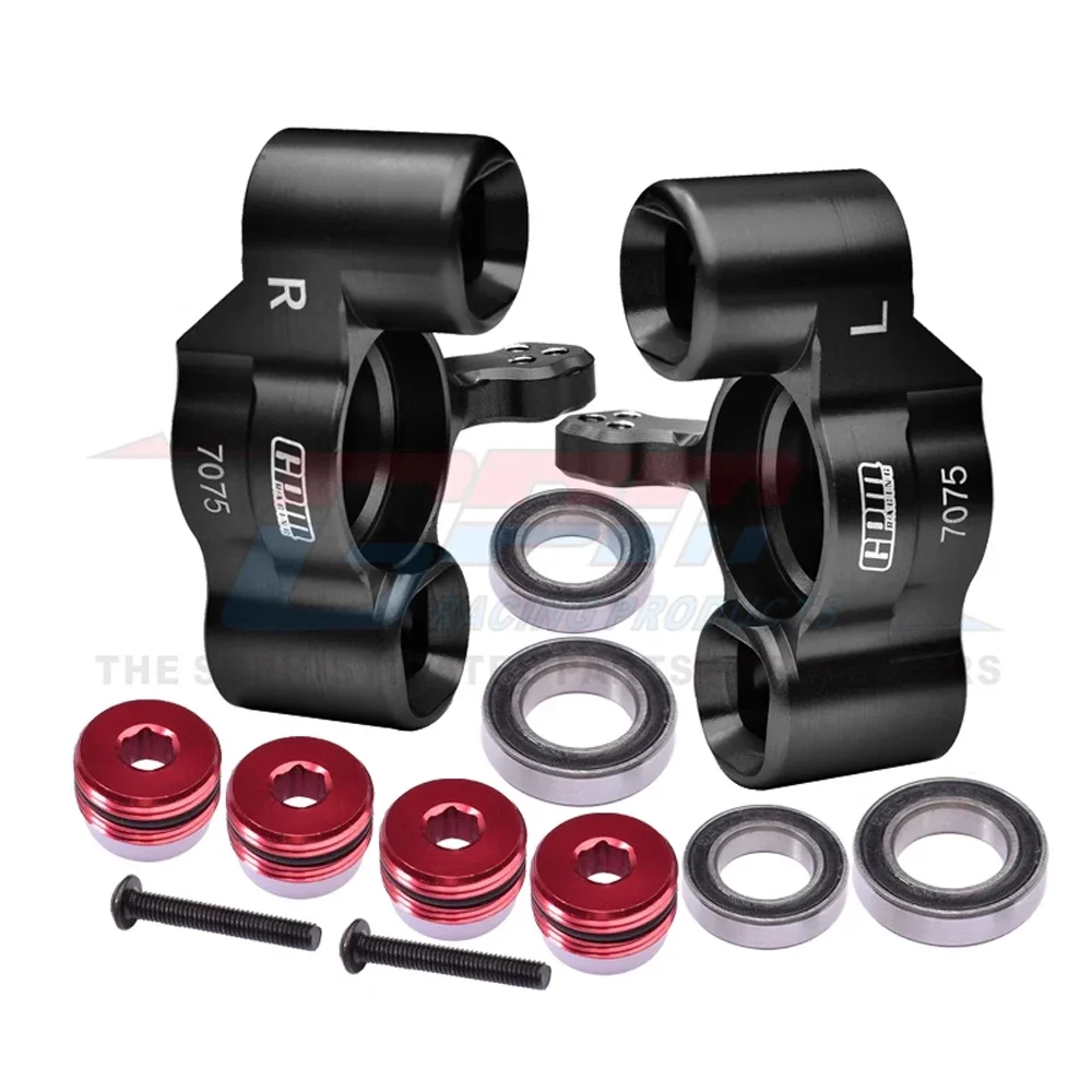 GPM para ARRMA 1/7 FIRETEAM INFRACCIÓN LIMITLESS MOJAVE EXB 1/8 SENTON 6S bloque de dirección delantera de Metal copa de dirección delantera AR 330187