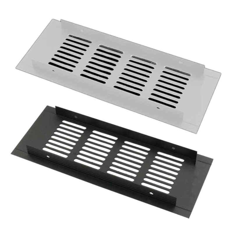 

Metal Ventilations Grilles Air Vent Cover for Wardrobes Shoe Cabinet Closet Dropship