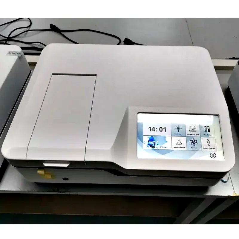 Lab Chemical Analysis Machine Ultraviolet Visible Spectrometer Laboratory Testing Dual Beam Uv Vis Photospectrometer