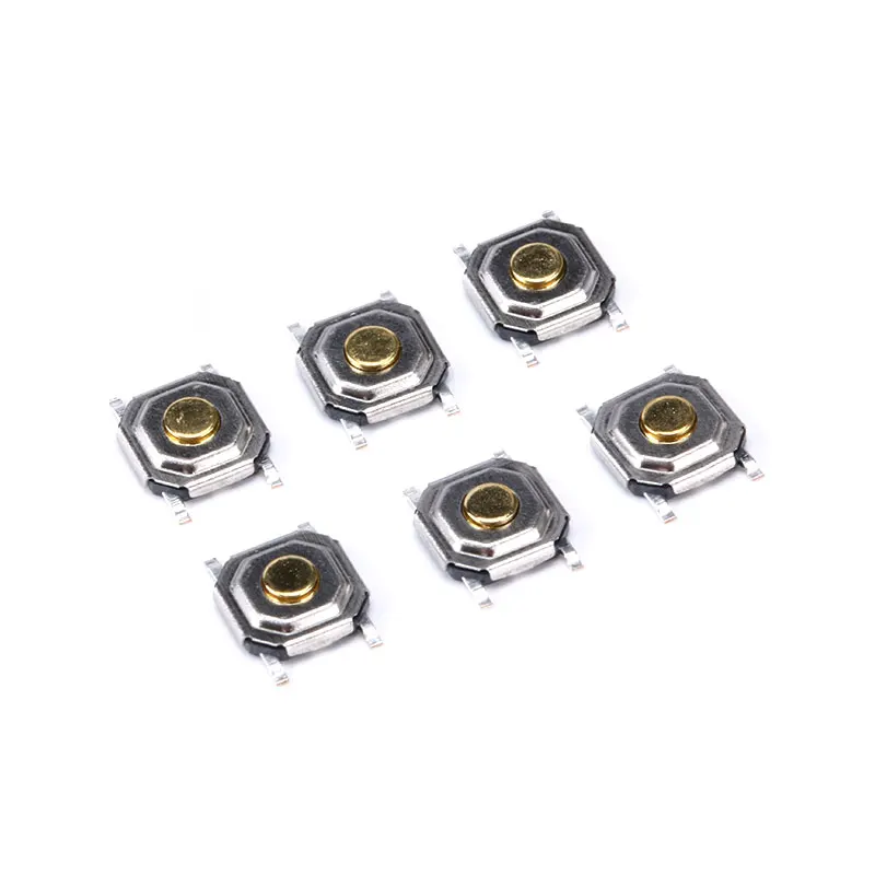 20PCS 4X4X1.5MM Touch Micro Switch button Patch Switch 4*4*1.5 SMD 4Pin /Feet Button Head