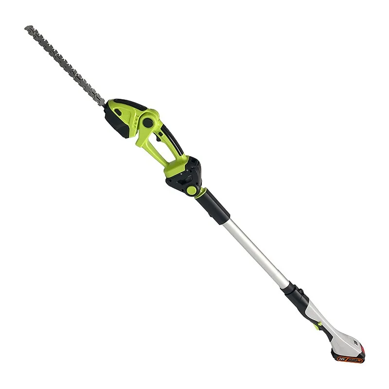 Multifunctional high branch garden tool set, can be connected to electric hedge trimmer, chainsaw, micro tiller, hair dryer